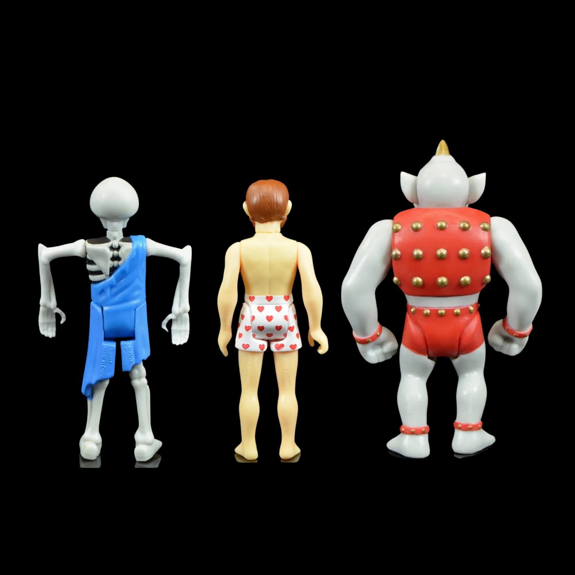 Amazon.com: SUPER7 Reaction Action Figure - GNG 3 Pack Set B
